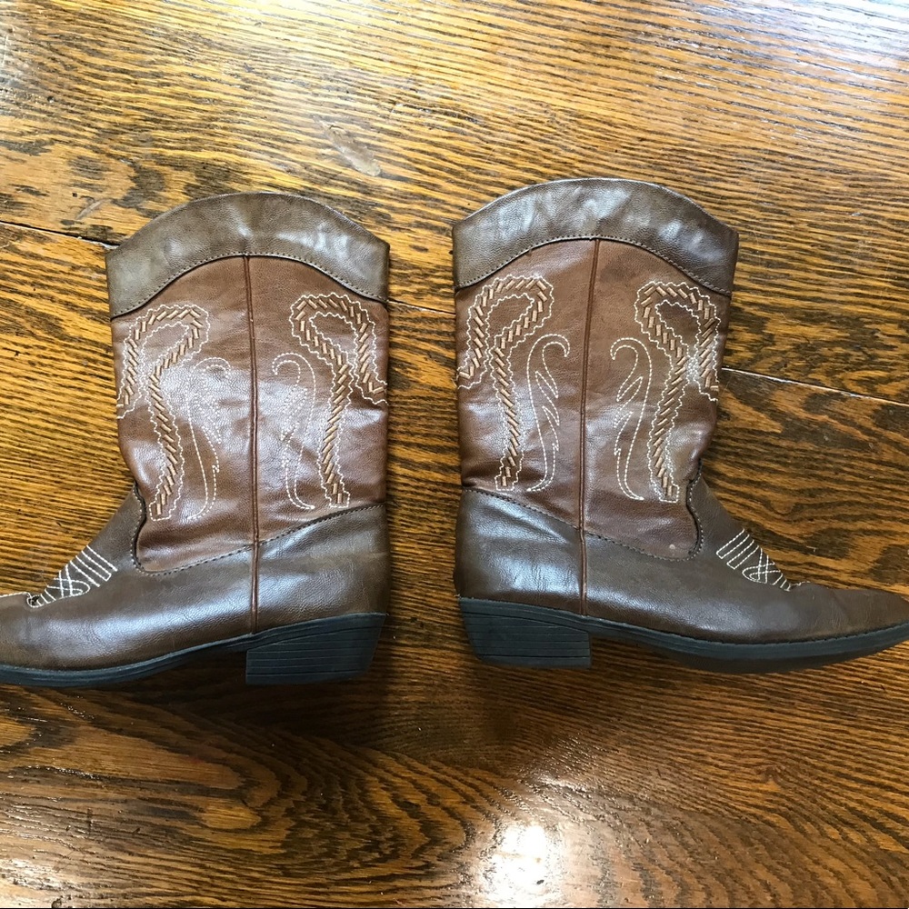 Rampage Girl’s Brown Boots Size 3